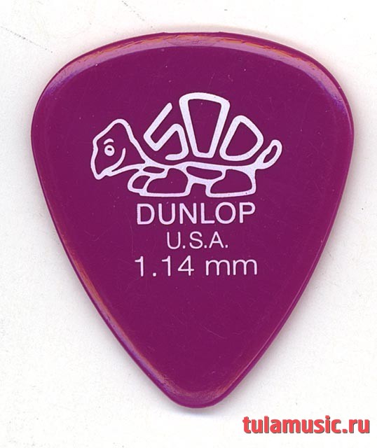 Медиаторы Jim Dunlop Delrin 500 Guitar Plectrum 1.14 Magenta